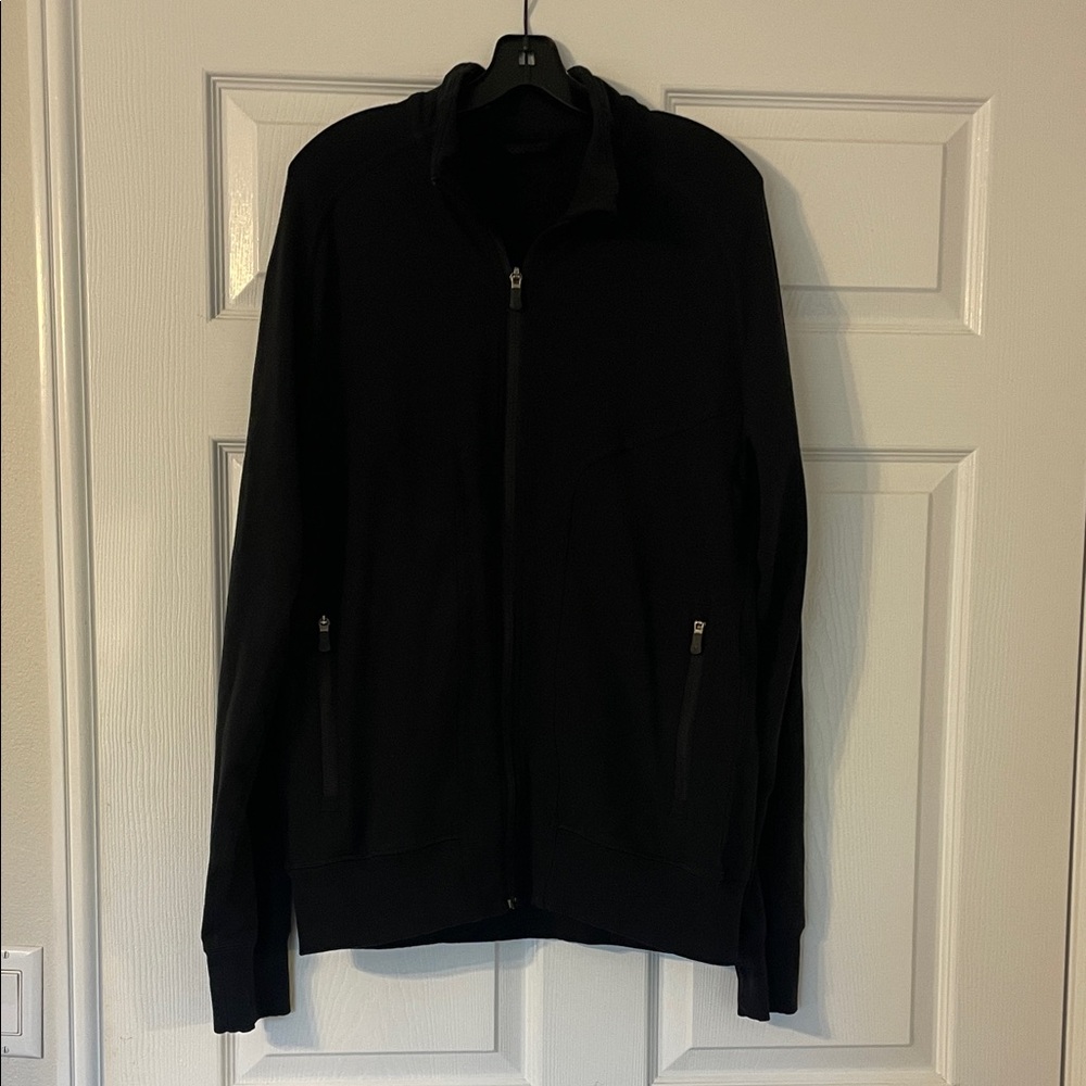 Men's Black Full-Zip Jacket